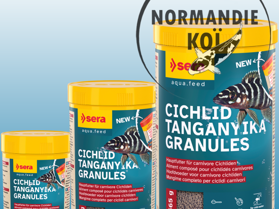 OASE ORGANIX Cichlid Granulate M 1000 ML - Nourriture pour Poissons pour Toutes Les espèces de perches à partir de 6 cm, Nourriture complète avec des valeurs nutritives élevées