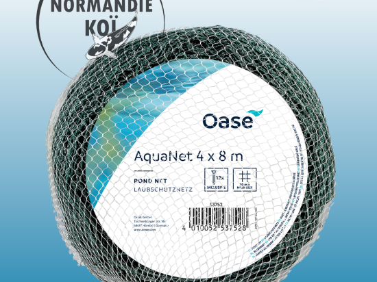 Filet De Protection Bassin à Koï 4.5x4.5m - Filet Anti-Hérons Et Prédateurs Avec Clous De Fixation