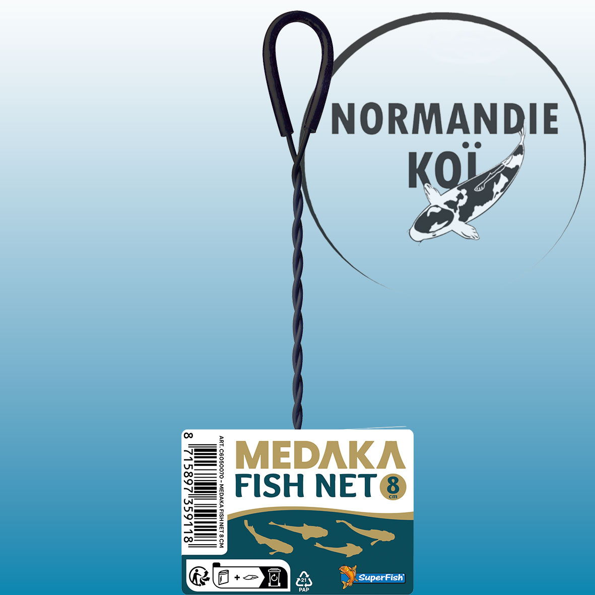 MEDAKA FISH NET 8 CM – Epuisette spéciale médakas