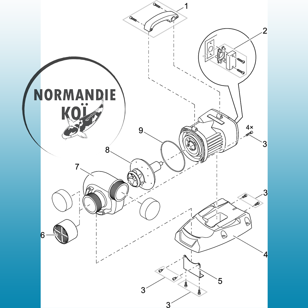 Oase AquaMax Eco Titanium 51000