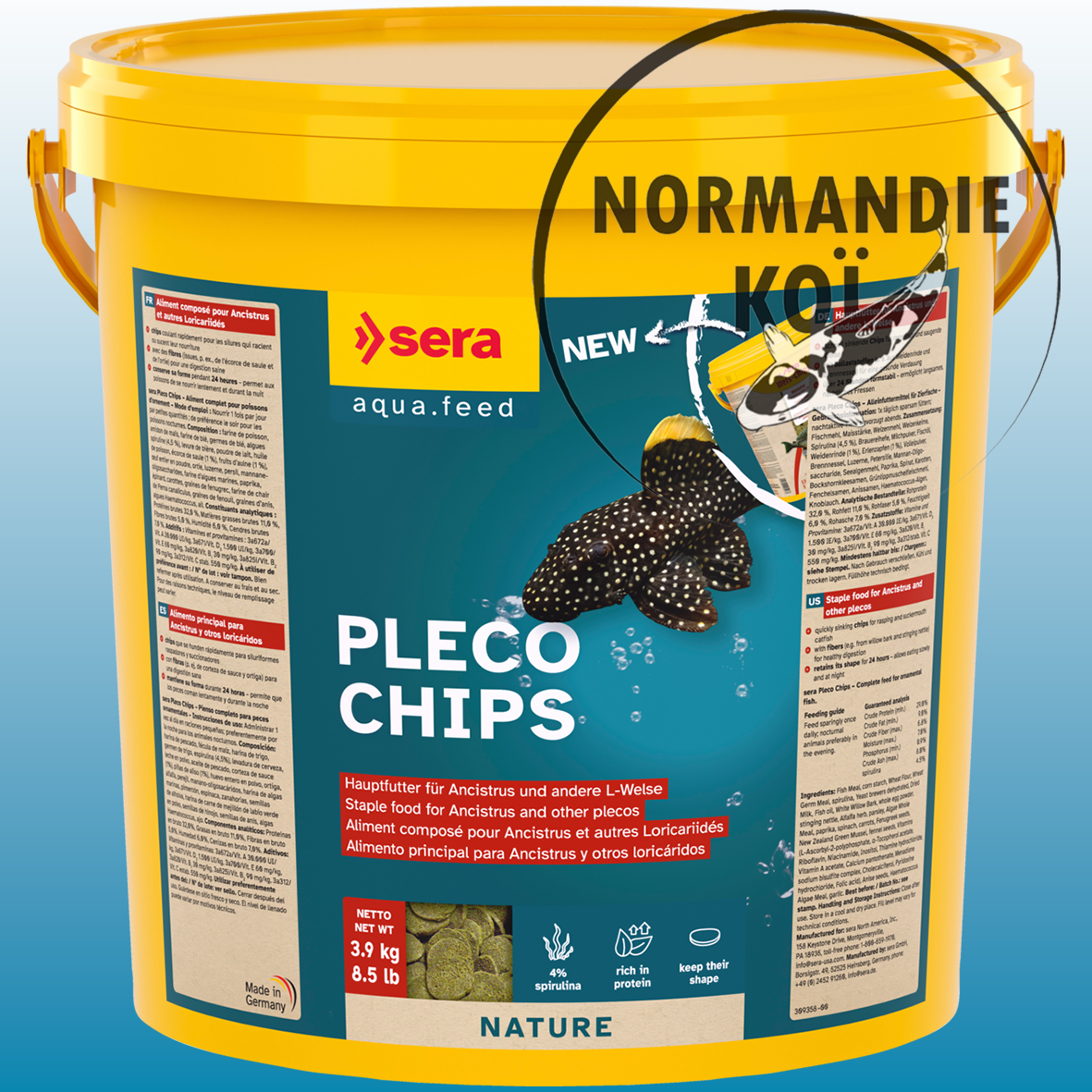 sera Pleco Chips