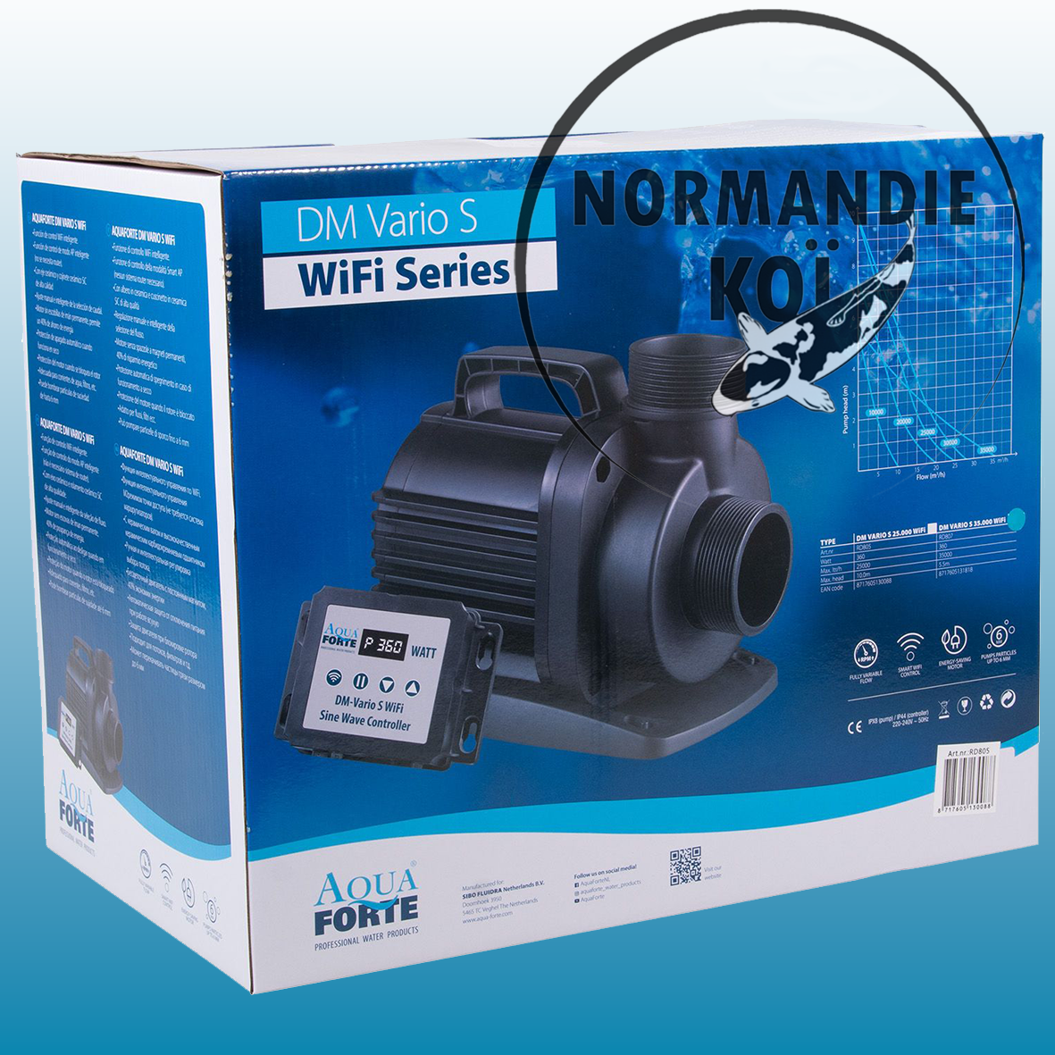 AquaForte DM Vario S avec Wi-Fi