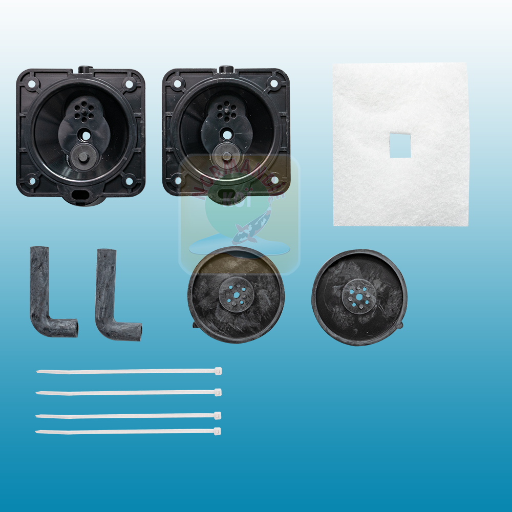 Pack membranes Air blow