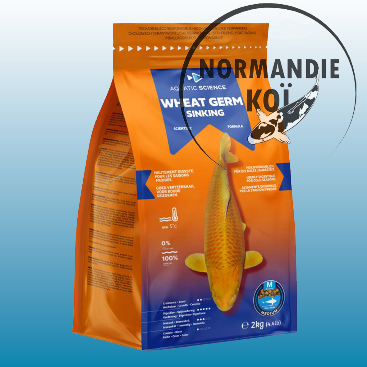 Aquatic Science Wheat Germ Sinking