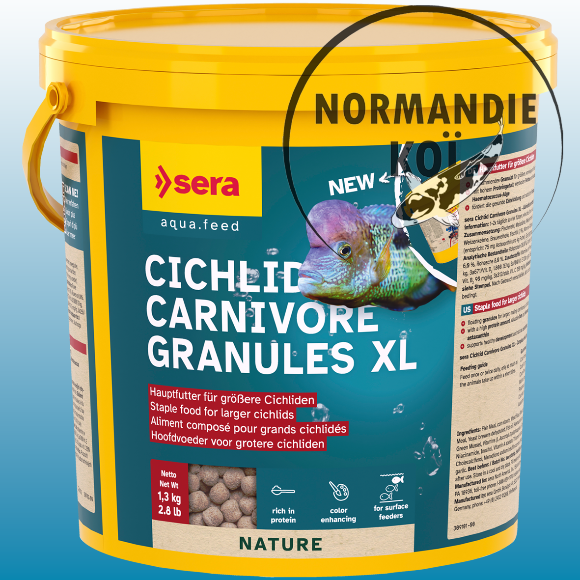 sera Cichlid Carnivore Granules XL