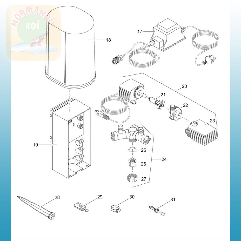Oase Water Jet Lightning
