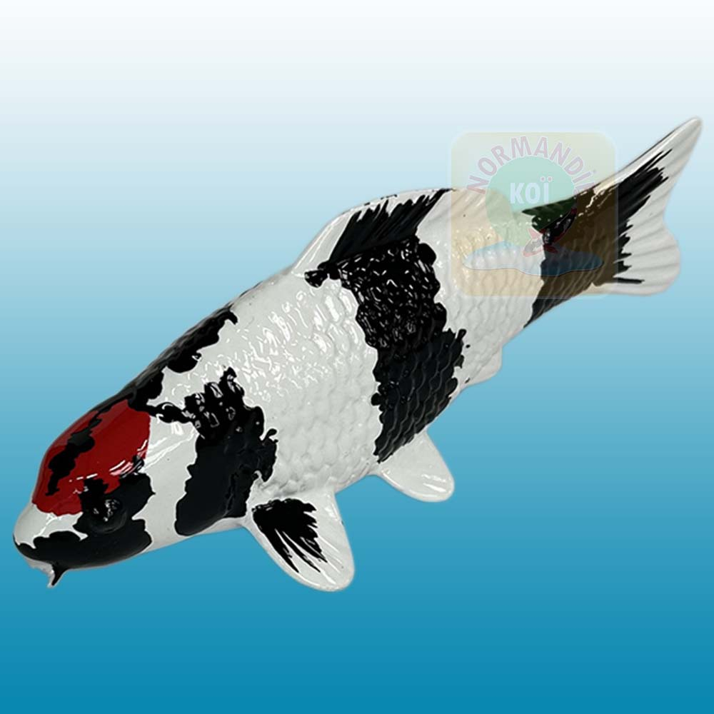 Carpe koï en résine (15 cm)