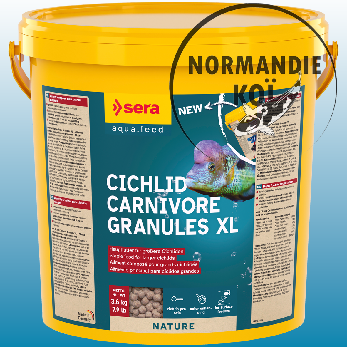 sera Cichlid Carnivore Granules XL