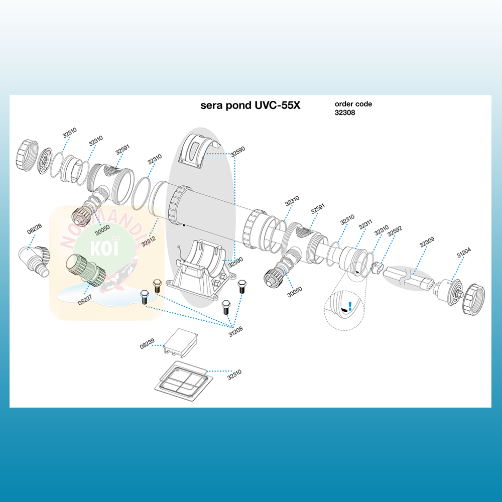 Sera pond UVC-55 X