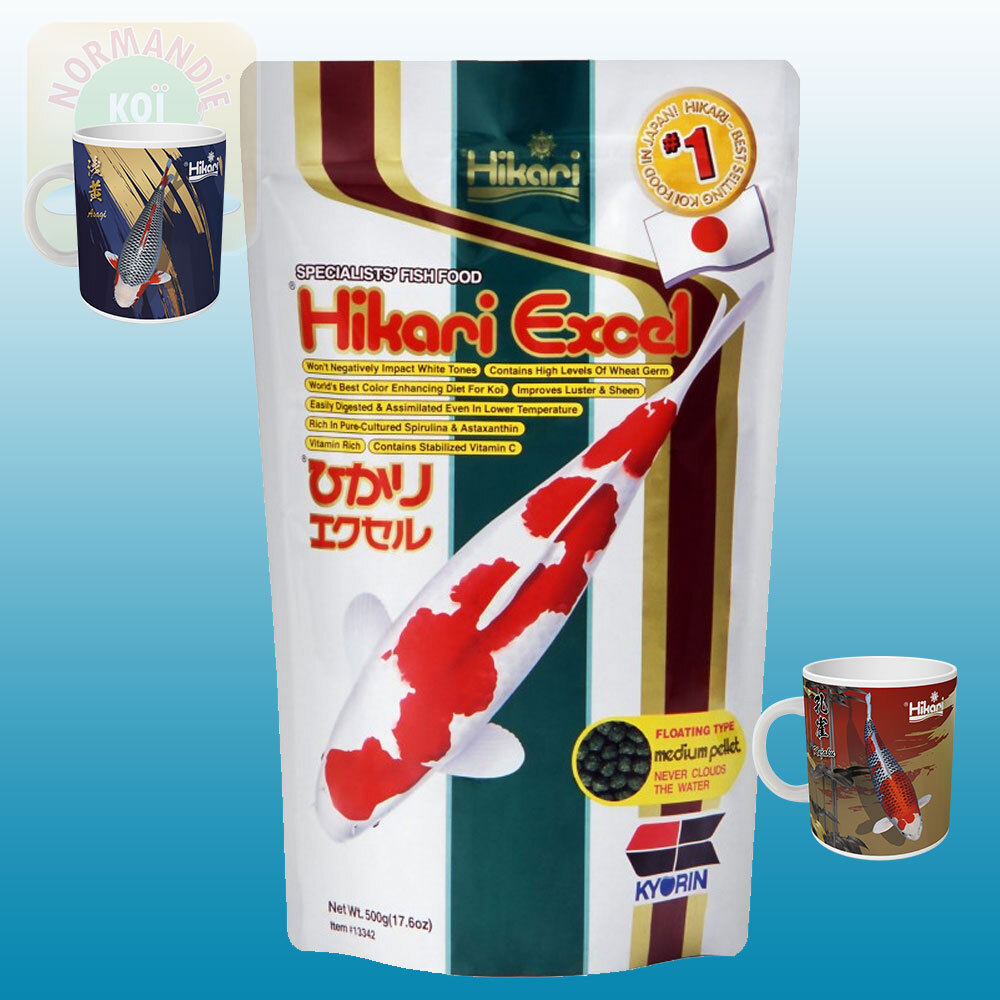 Hikari excel koi food top