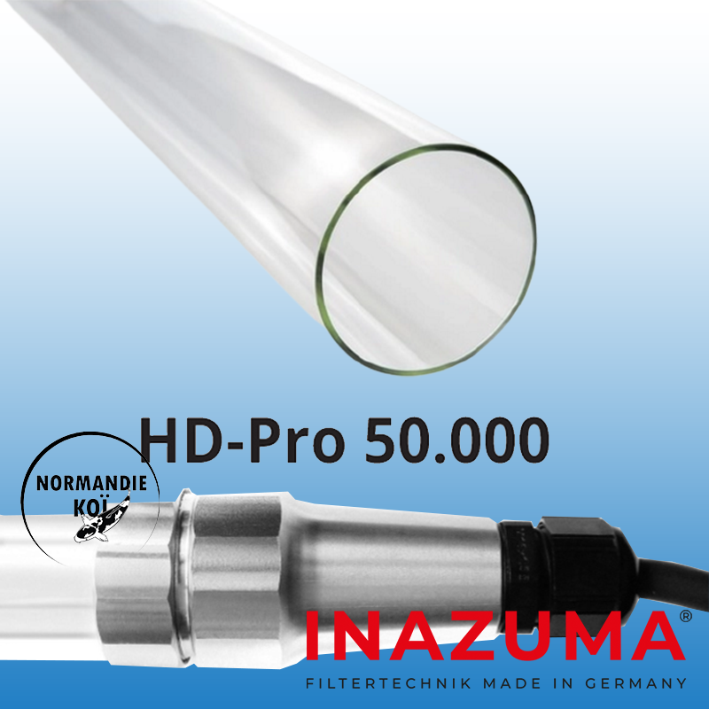 Tube en verre quartz UVC HD PRO 50 000