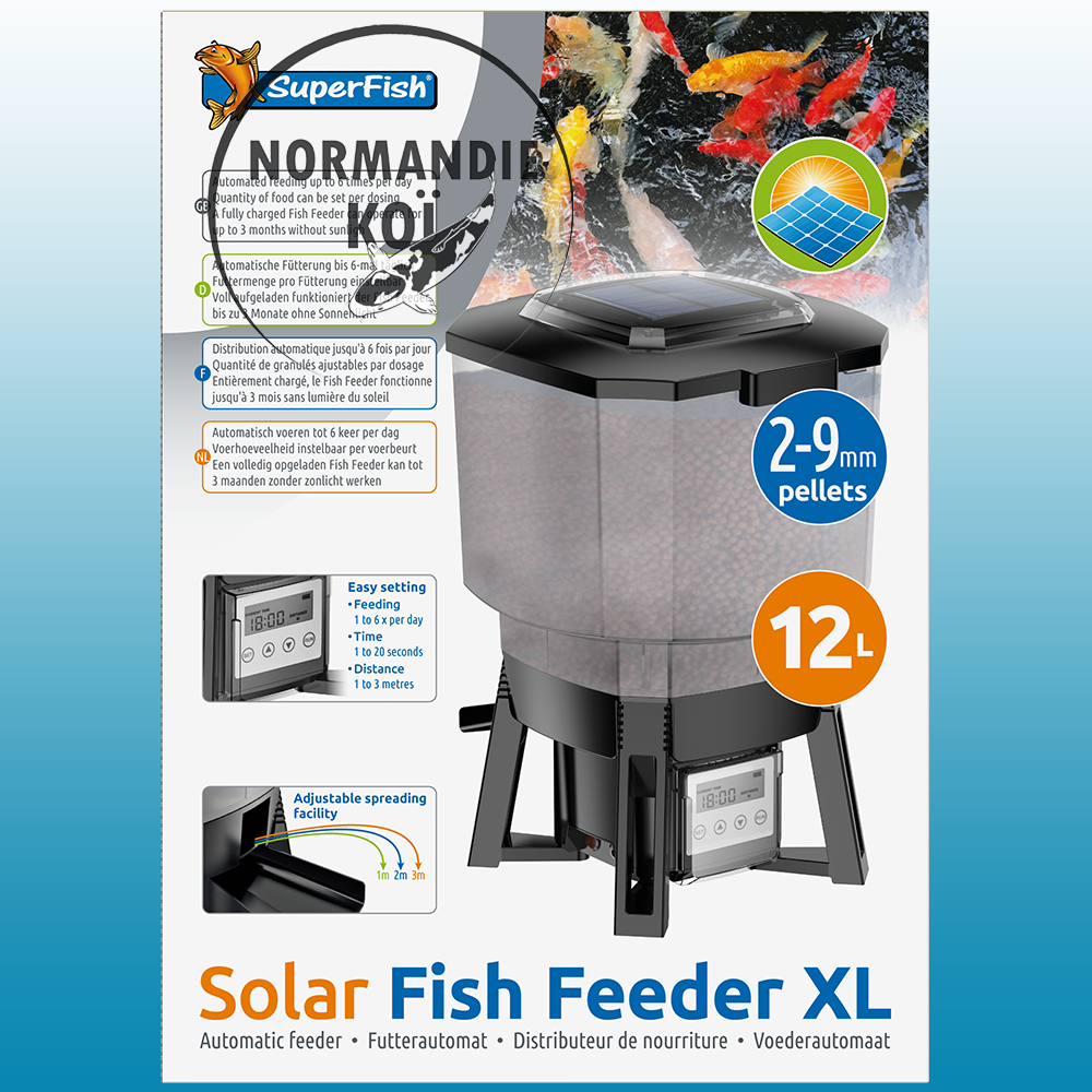 SuperFish SOLAR FISH FEEDER XL