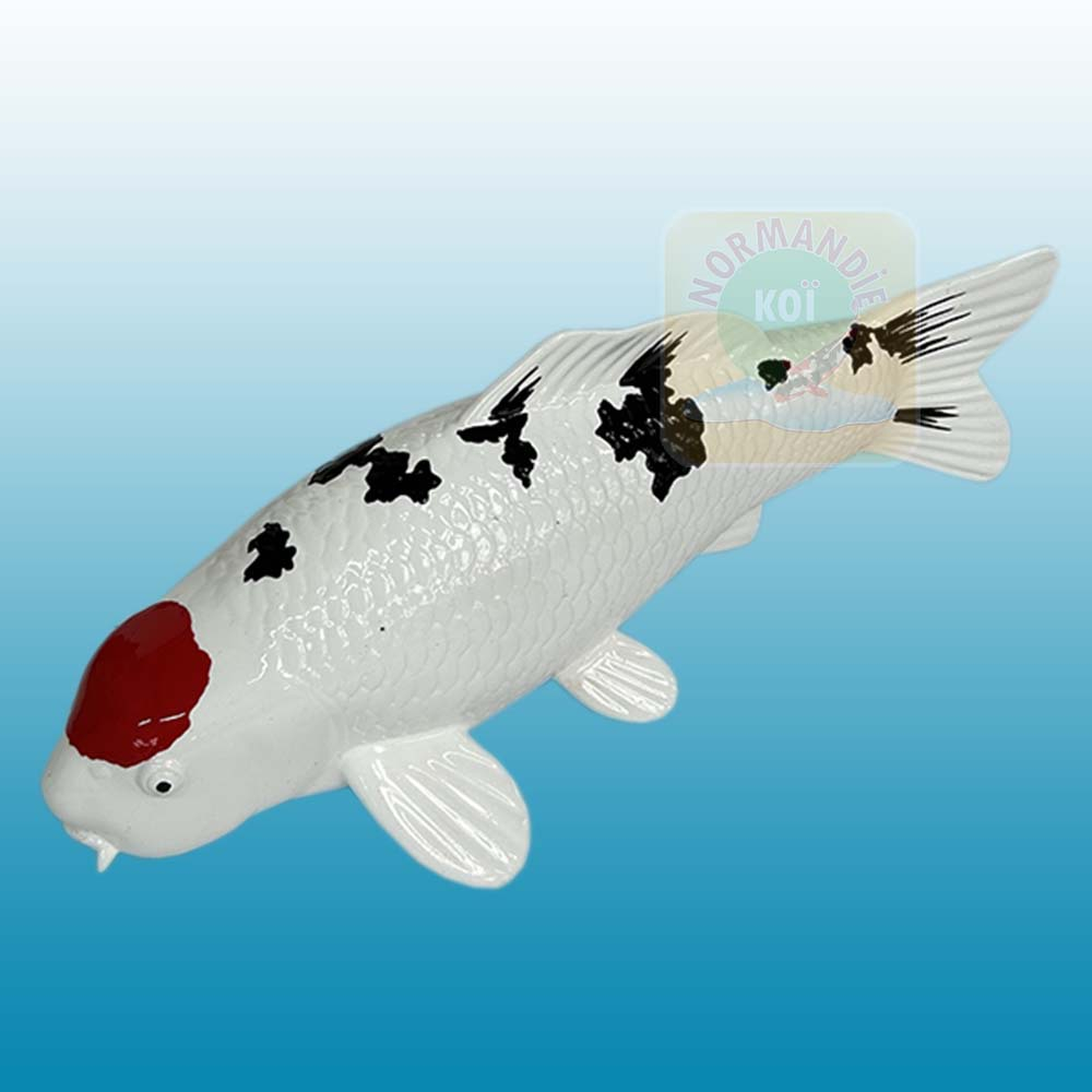 Carpe koï en résine (30 cm)
