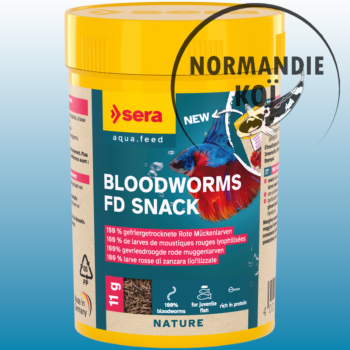 sera Bloodworms FD Snack
