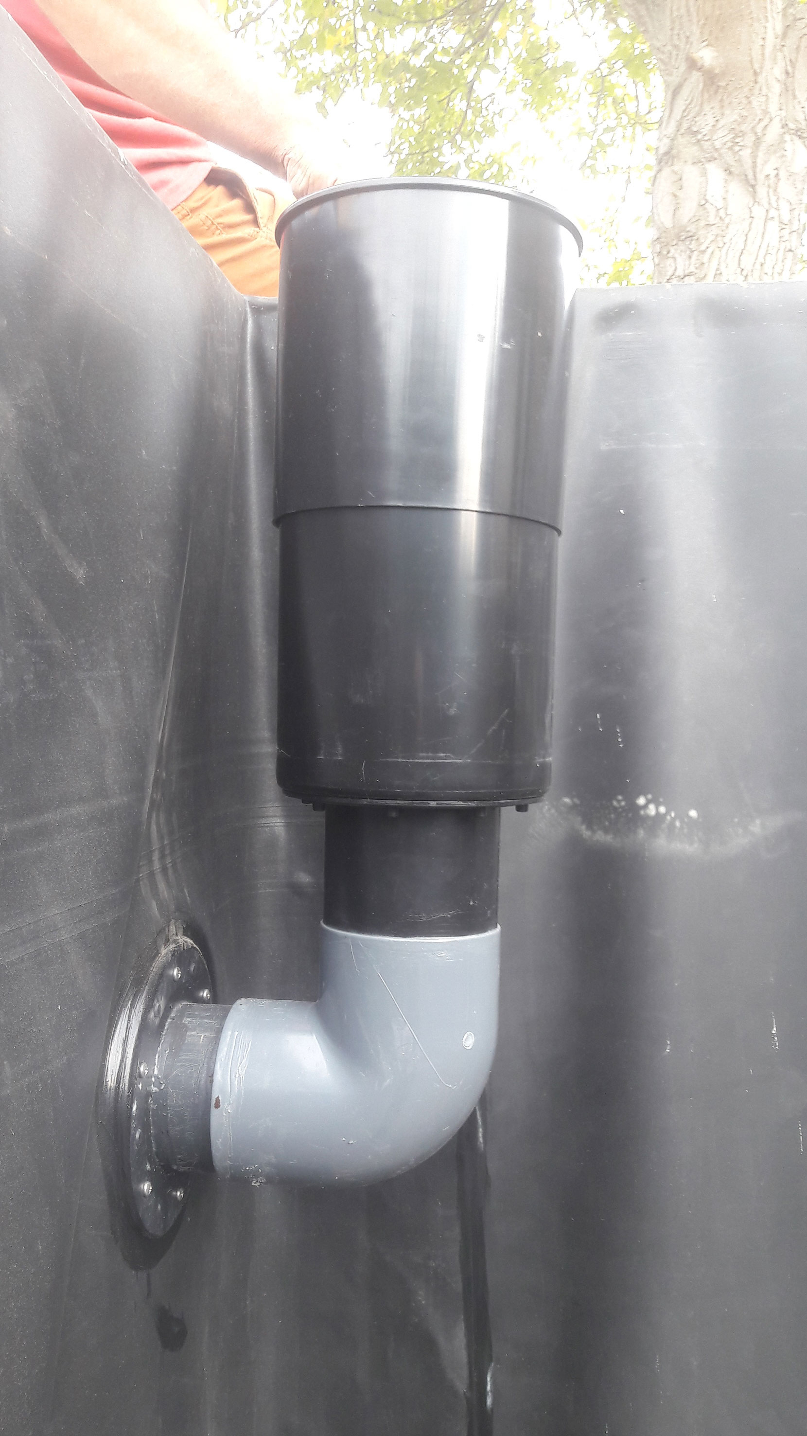 Skimmer flottant Ø200 avec panier