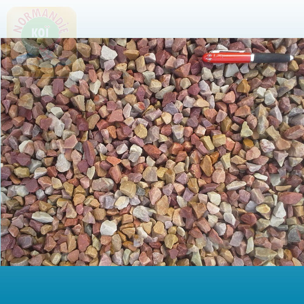 Grès Quartzite Ocre Rose 10-14 mm