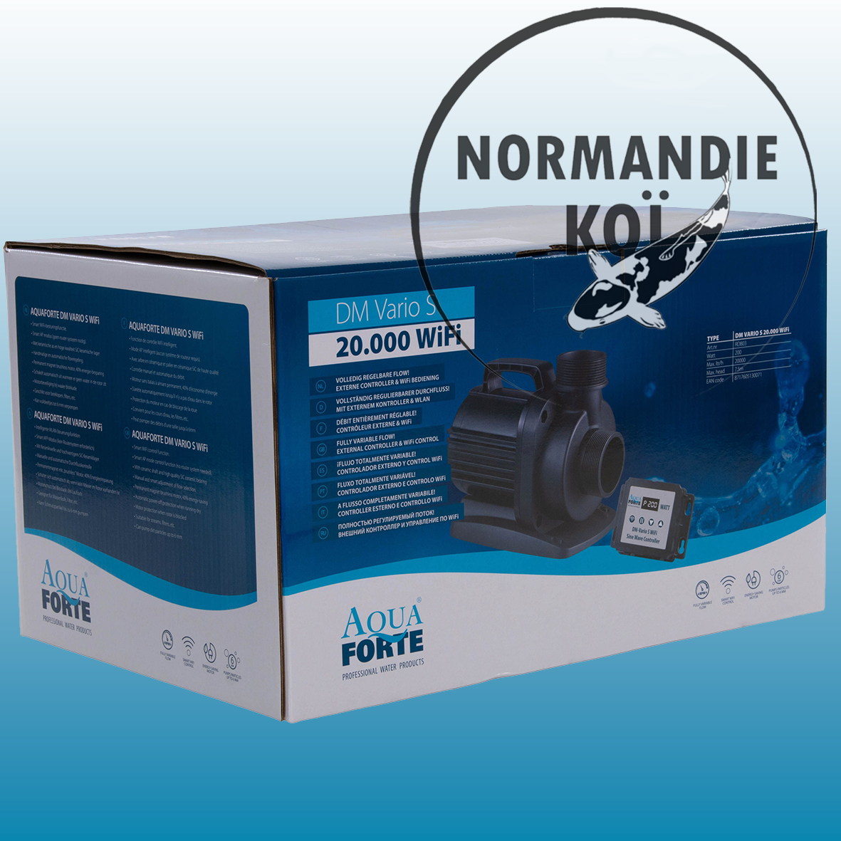 AquaForte DM Vario S avec Wi-Fi