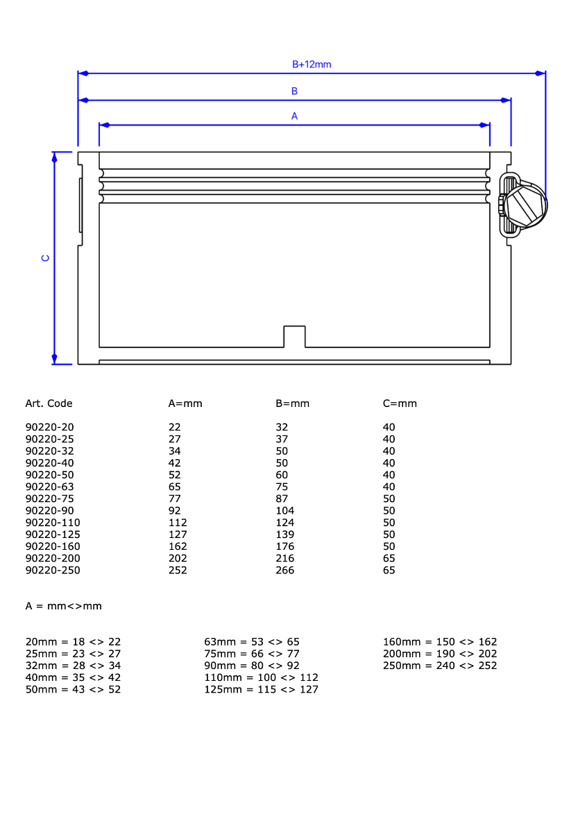 Bouchon EPDM