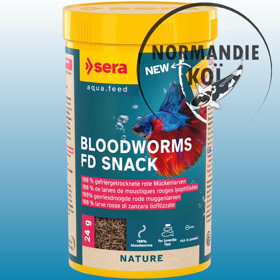 sera Bloodworms FD Snack
