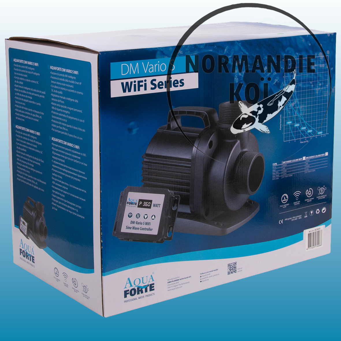 AquaForte DM Vario S avec Wi-Fi