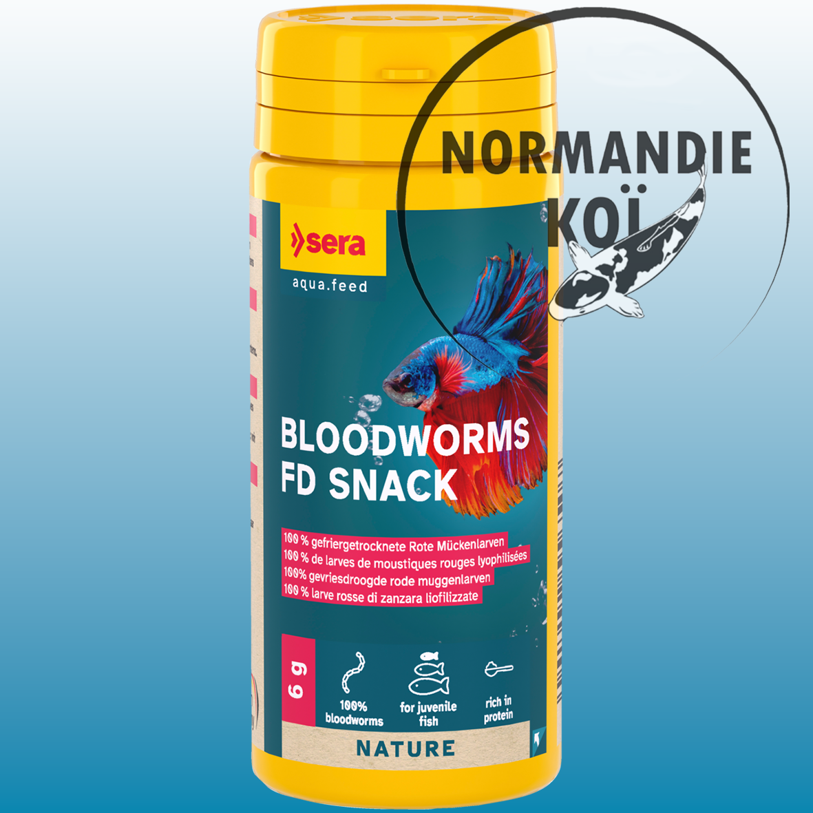 sera Bloodworms FD Snack