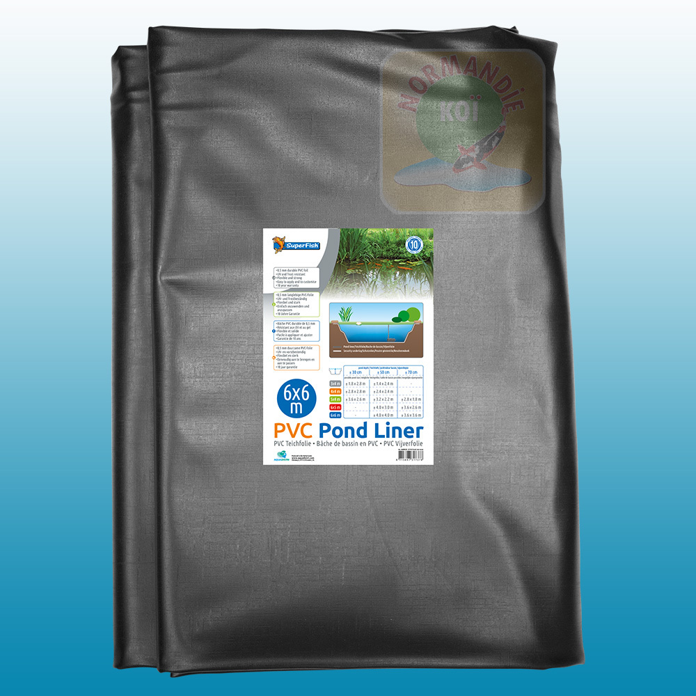 Superfish PVC Pond Liner 6X6