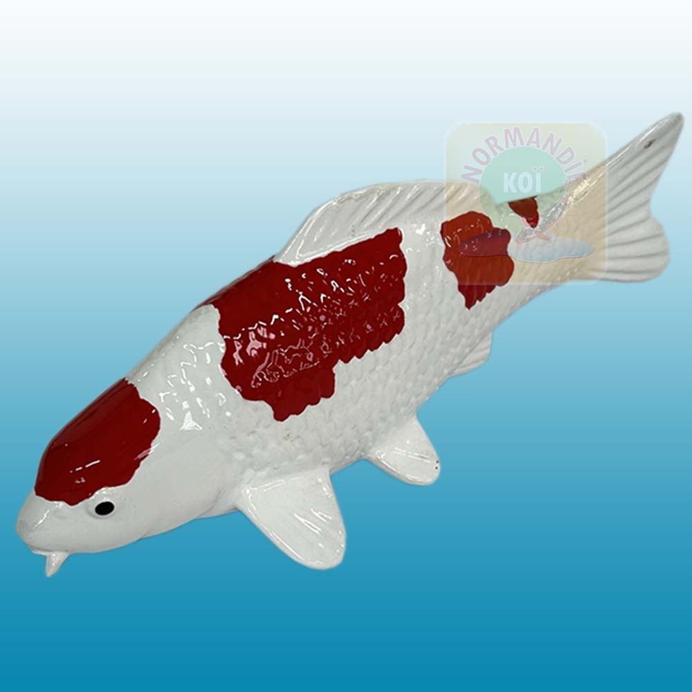 Carpe koï en résine (15 cm)
