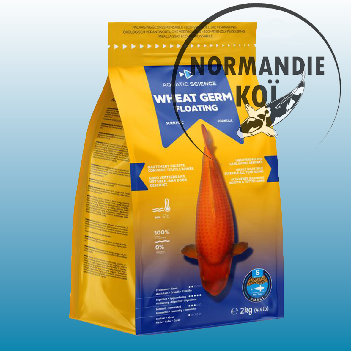 Aquatic Science Wheat Germ Floating