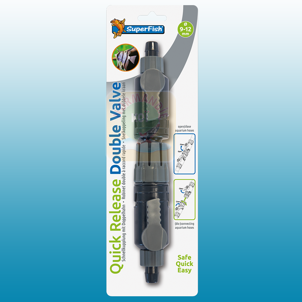 Robinet double à raccord rapide