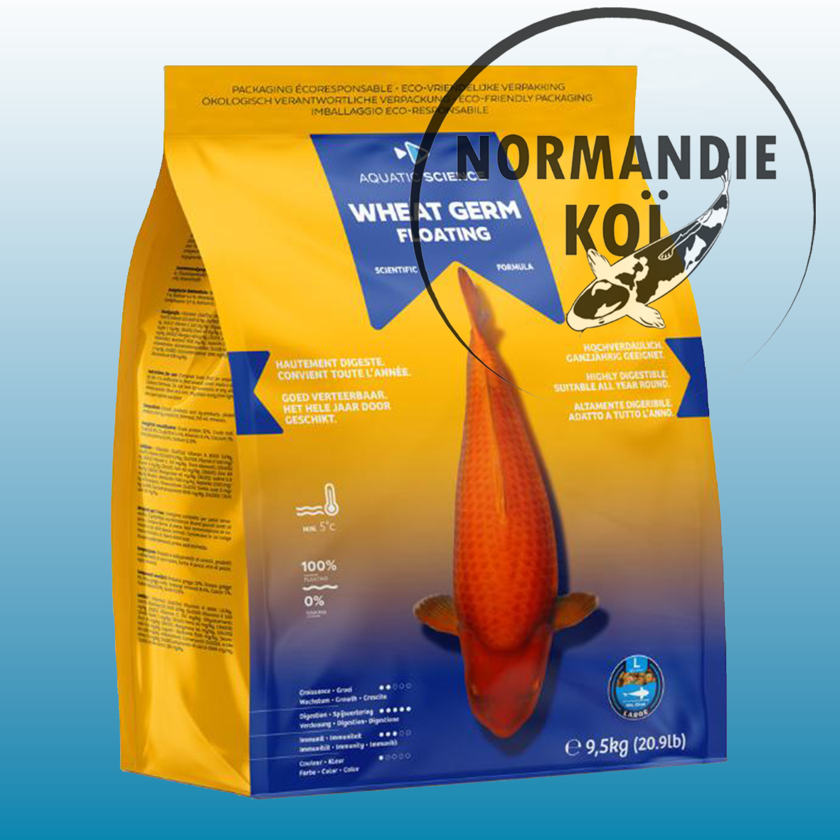 Aquatic Science Wheat Germ Floating