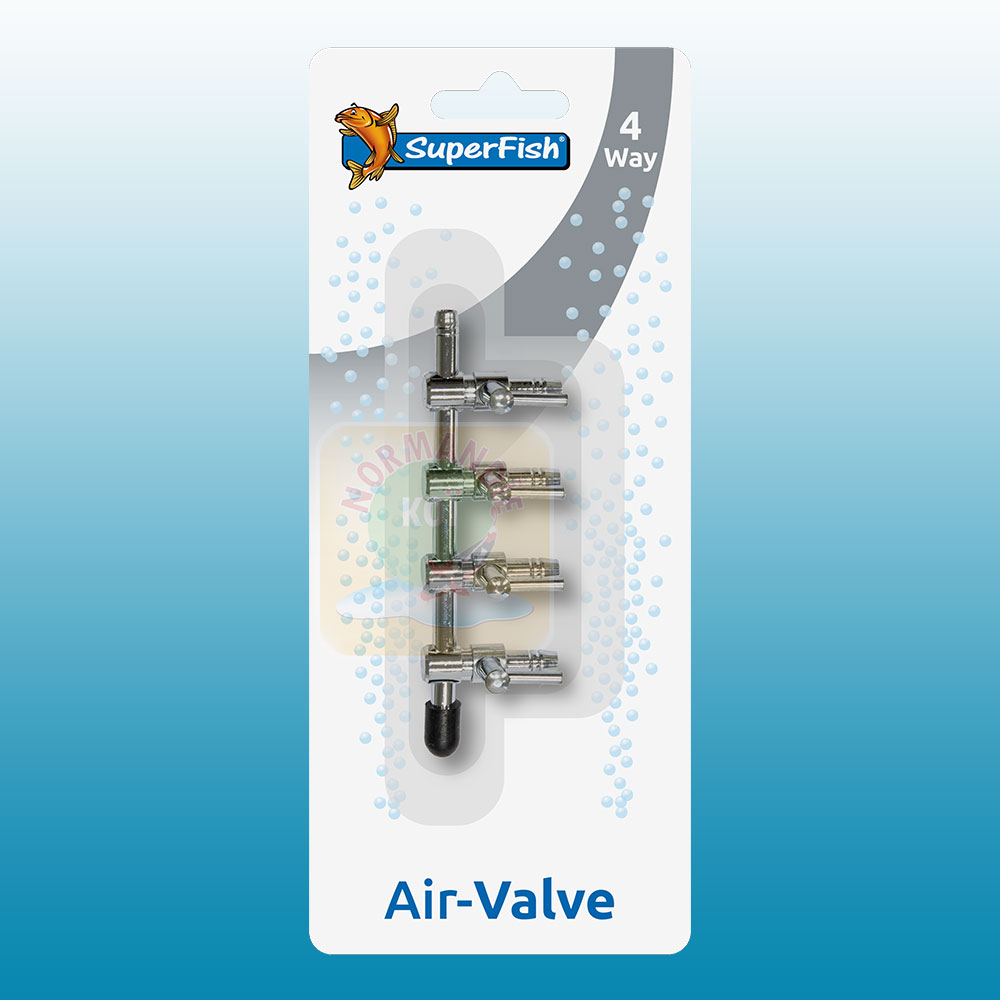 Diviseur chromé 4 mm avec vanne