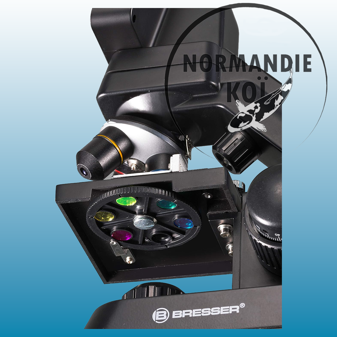 Bresser Biolux Touch 5 MP – Microscope numérique LCD avec HDMI, USB et SD