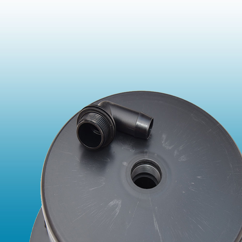 Bonde fond à air EPDM plate