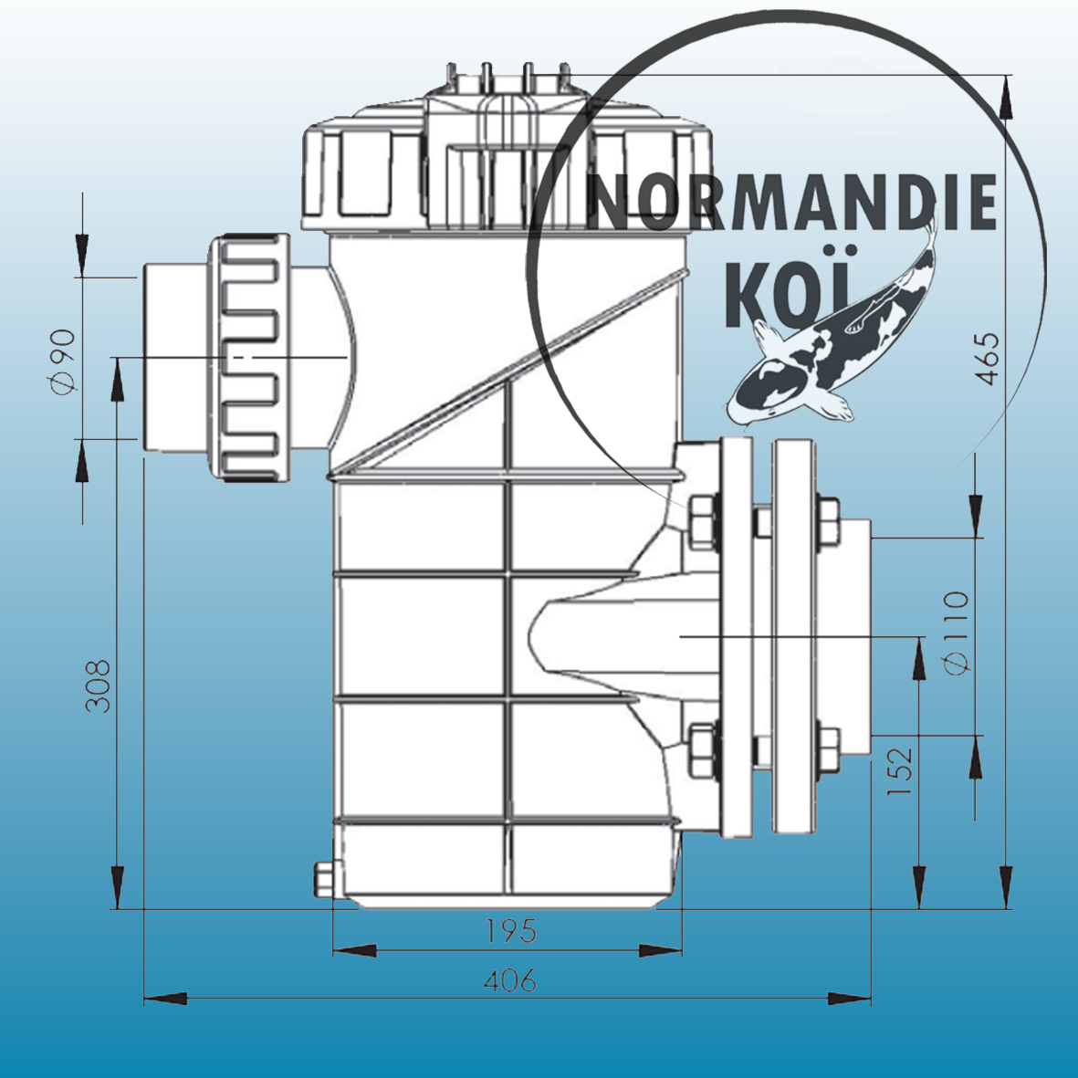 Préfiltre AstralPool 8 litres