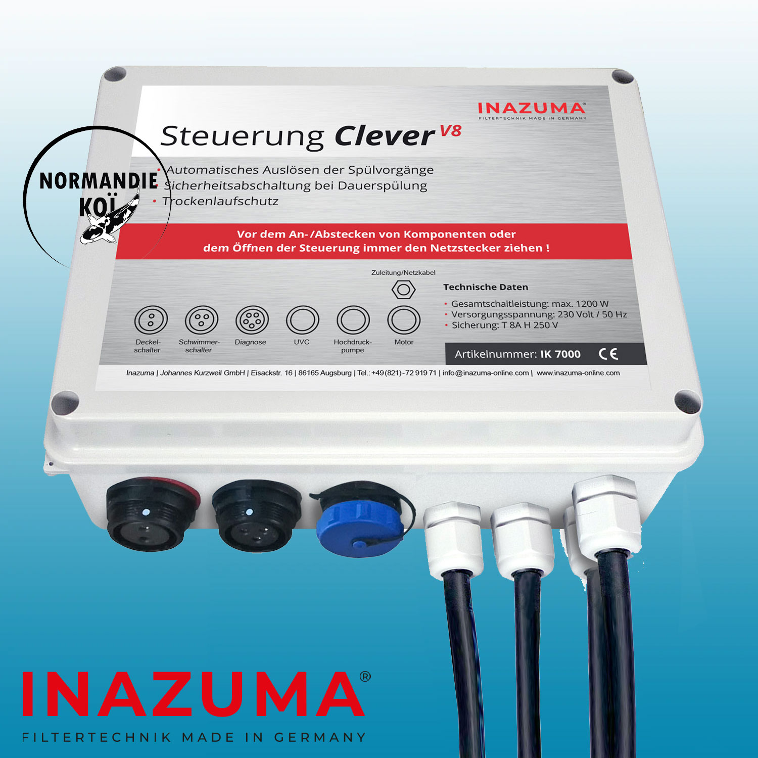 Commande Clever V8