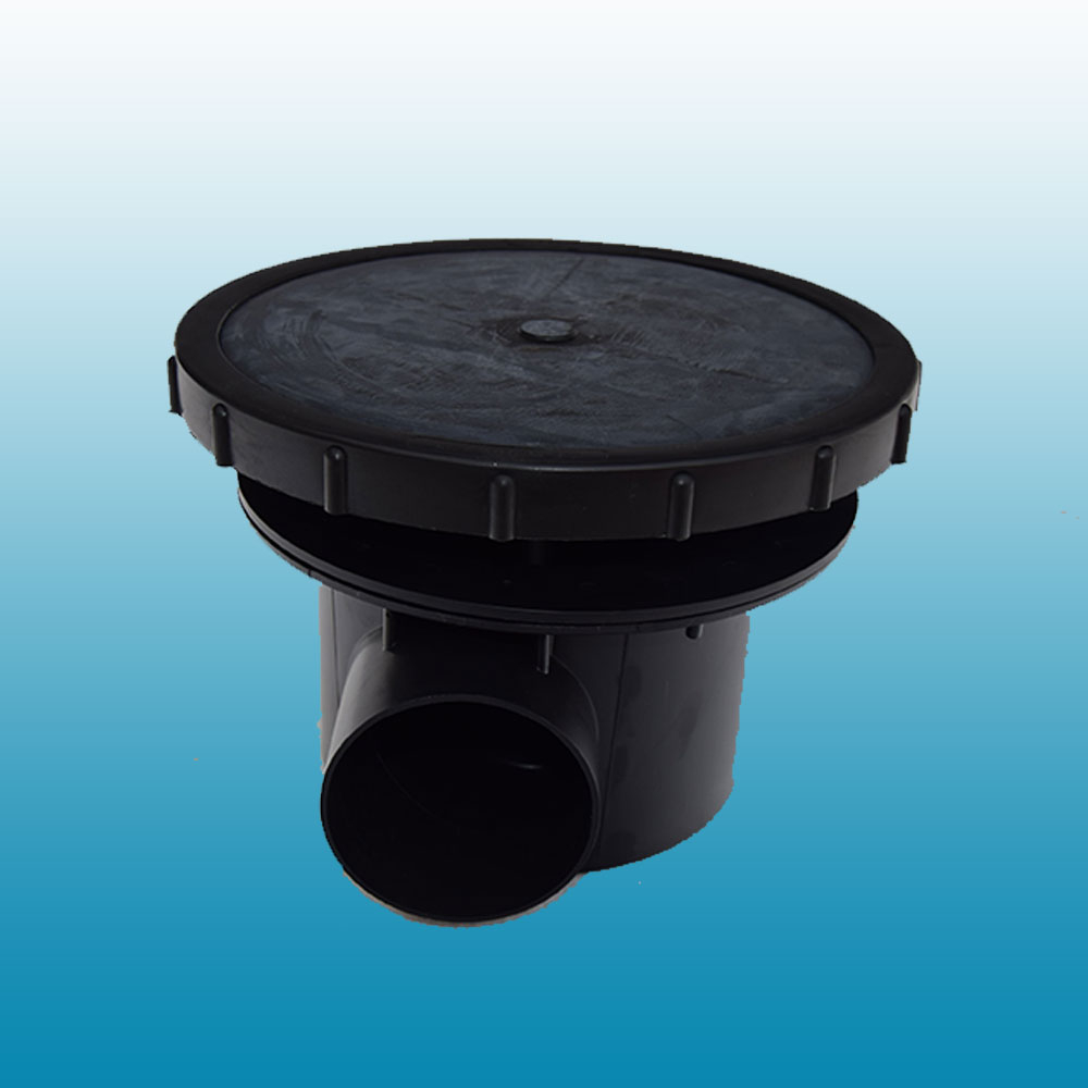Bonde fond à air EPDM plate