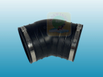 Coude EPDM 45°