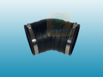 Coude EPDM 45°