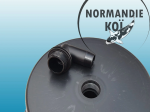 Bonde fond à air EPDM plate