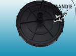 Bonde fond à air EPDM plate