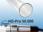 Tube en verre quartz UVC HD PRO 50 000