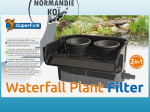 SuperFish WATERFALL PLANT FILTER