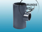 Té 90° avec réduction pression PN16