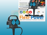 Flexi power rallonge 4 prises