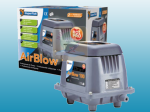 Pack membranes Air blow