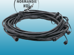Câble rallonge d'alim LunAqua Connect B