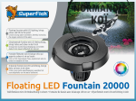 SuperFish LED Fountain 20000