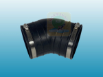 Coude EPDM 45°