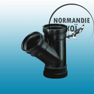 Té 45° à lèvres FFF
