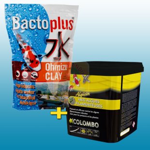 Pack \"Bactoplus ohmizu clay+Algisin